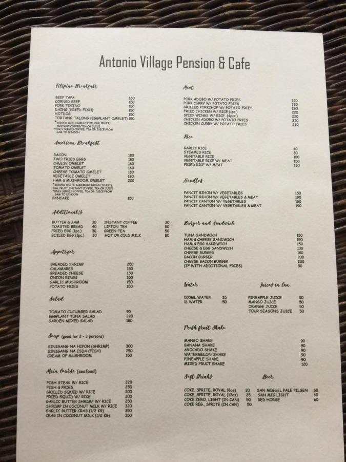 Antonio Village Pension And Cafe エルニド エクステリア 写真